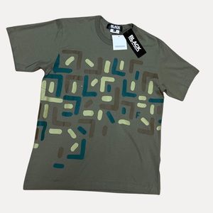 NWT Comme Des Garçons X CDG X Made in Japan Military Abstract Camo T-shirt Sz L